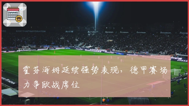 霍芬海姆延续强势表现，德甲赛场力争欧战席位